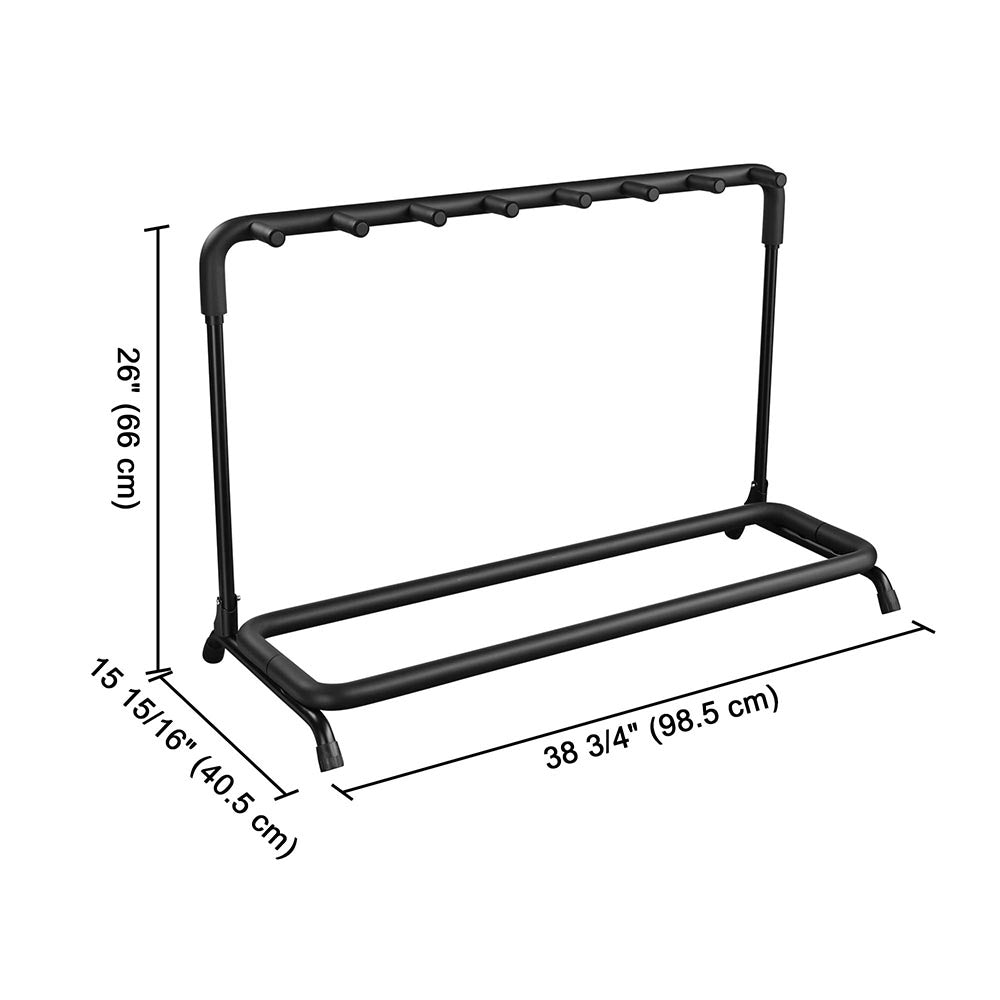 TheLAShop Multiple Guitar Folding Stand Holder Rack Display TheLAShop Multiple Guitar Folding Stand Holder Rack Display