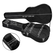 TheLAShop 41" Acoustic Guitar Carrying Case Hardshell w/ Lock Image