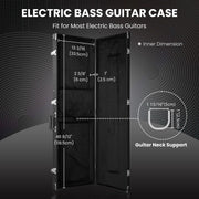 TheLAShop 48"x15" Universal Electric Bass Guitar Hardshell Case w/ Lock Image