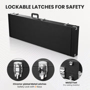 TheLAShop 48"x15" Universal Electric Bass Guitar Hardshell Case w/ Lock Image