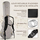TheLAShop Guitar Case Backpack Strap Adjustable with Sternum Strap Image