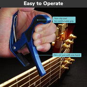 TheLAShop Classic Guitar Trigger Capo Color Optional Image