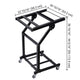 TheLAShop 4 Poles 9U 19" Audio Mixer Stand Rolling Studio Rack Image