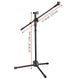 TheLAShop Mic Stand Boom Arm Adjustable Height 2'8" to 5'11" Image