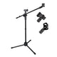 TheLAShop Mic Stand Boom Arm Adjustable Height 2'8" to 5'11", 1ct/pack Image