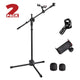 TheLAShop Mic Stand Boom Arm Mic Clip & Phone Holder Height 2'8" to 5'11"