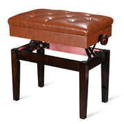 TheLAShop Adjustable Piano Bench with Storage Image