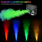 TheLAShop 20,000 CFM 1500W LED Smoke Fog Machine Fogger Remote DMX Wire Image