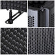 TheLAShop 3-Fold Studio Microphone Isolator Foam Panel Vocal Absorber Image