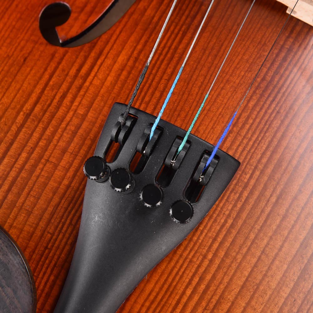 TheLAShop BV200A 4/4 Full Size Maple Wood Student Violin with Bow Case