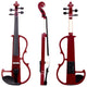 TheLAShop Full Size Electric Violin with Bow Headphone Case & Rosin Image