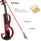 TheLAShop Full Size Electric Violin with Bow Headphone Case & Rosin Image