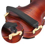 TheLAShop Violin Shoulder Rest 4/4-3/4 with Sponge Nylon Black Image