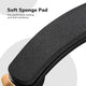 TheLAShop Violin Shoulder Rest 4/4-3/4 with Sponge Nylon Black Image