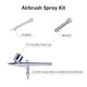 TheLAShop 0.3mm Dual Action Airbrush Spray Kit Tattoo Makeup Nail Image