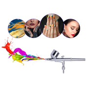 TheLAShop 0.3mm Dual Action Airbrush Spray Kit Tattoo Makeup Nail Image