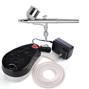 TheLAShop Mini Air Compressor Dual Action Airbrush Kit 0.35mm Image