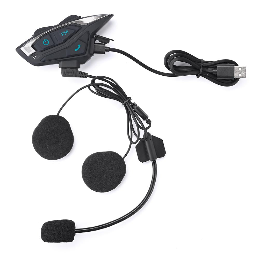 TheLAShop Motorcycle Helmet Bluetooth Headset Intercom FM Radio 2 Ride TheLAShop Motorcycle Helmet Bluetooth Headset Intercom FM Radio 2 Ride