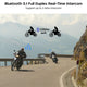 TheLAShop Motorcycle Helmet Bluetooth Headset Intercom FM Radio 2 Riders Image