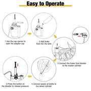 TheLAShop Master Cylinder Bleeder Kit Manual Brake Bleeder 3L Image