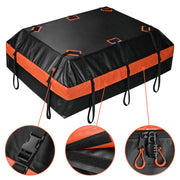 TheLAShop Waterproof Roof Bag for Cars without Rails Rack 2-Way Image