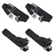 TheLAShop 4pcs Kayak Carrier Saddle Car Roof Cross Bar Mount Canoe Boat Image