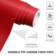 TheLAShop Red Carbon Fiber Wrap 98ft x 5ft 3D Car Vinyl Sticker Roll Image