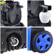 TheLAShop Electric Power Washer w/ Hose Reel 2030PSI 4 Nozzles Soap Bottle Image