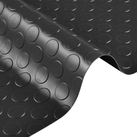 TheLAShop Garage Flooring Mat Coin Rolls Vinyl Flooring 6.5x19.5 ft