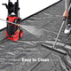 TheLAShop 7'9" x 16' Garage Containment Mat with Floor Squeegee