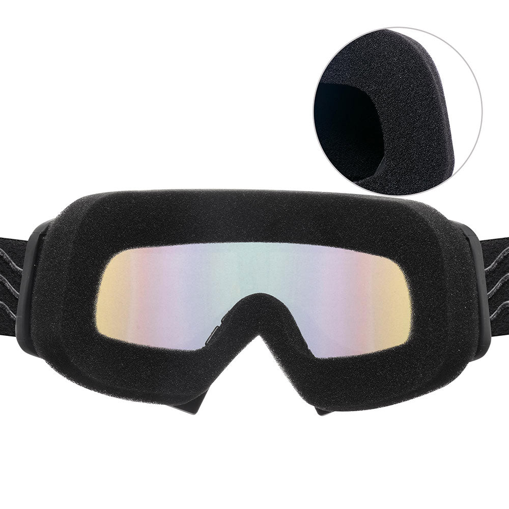 bike goggles TheLAShop Bendable Dirt Bike Goggles Motocross ATV Glasses