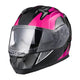TheLAShop Modular Helmet RUN-M3 Flip Up DOT Black Pink