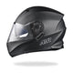 TheLAShop Modular Helmet RUN-M3 Flip Up DOT Matte Black