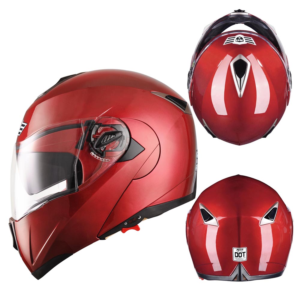 Ahr full face flip best sale up modular motorcycle helmet