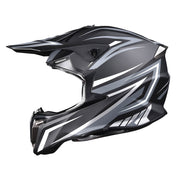 TheLAShop Black DOT Full Face Adult Offroad Helmet MX ATV Dirt Bike S-XL