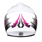 TheLAShop H-VEN12 Youth Dirt Bike Helmet DOT Pink, L(53-54cm) Image