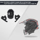 TheLAShop Black Blue Dirt Bike Helmet Full Face DOT Lightweight Image