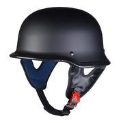 TheLAShop Helmet RUN-G Half Helmet DOT German Style, S(55-56cm) Image