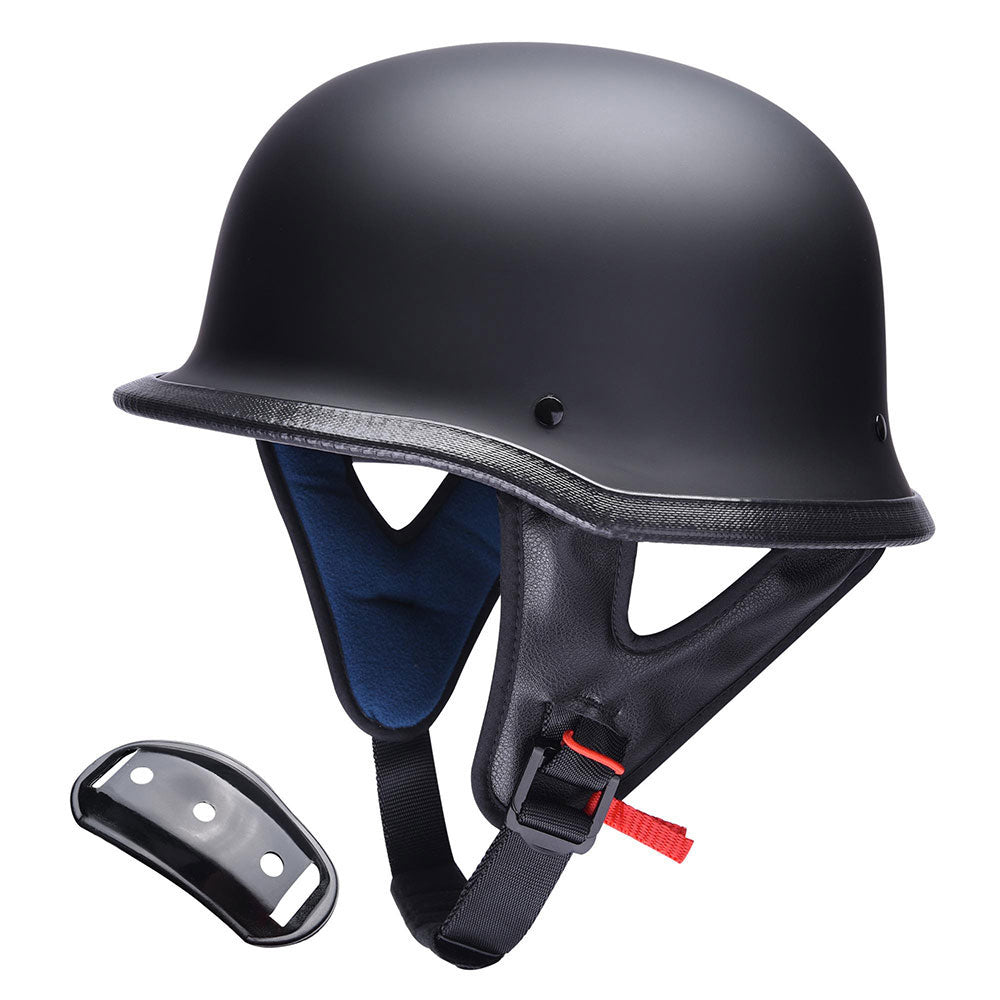 dot german style motorcycle helmets TheLAShop Helmet RUN-G Half Helmet DOT German Style