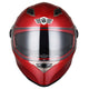 TheLAShop Full Face Helmet DOT Dual Visor RUN-F Red Image