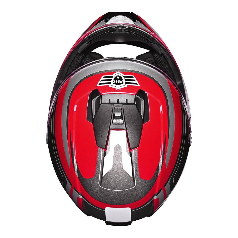 TheLAShop Motorcycle Helmet RUN-F3 Full Face Helmet DOT Red TheLAShop Motorcycle Helmet RUN-F3 Full Face Helmet DOT Red