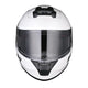 TheLAShop Motorcycle Helmet RUN-F3 Full Face Helmet DOT White, L(59-60cm) Image