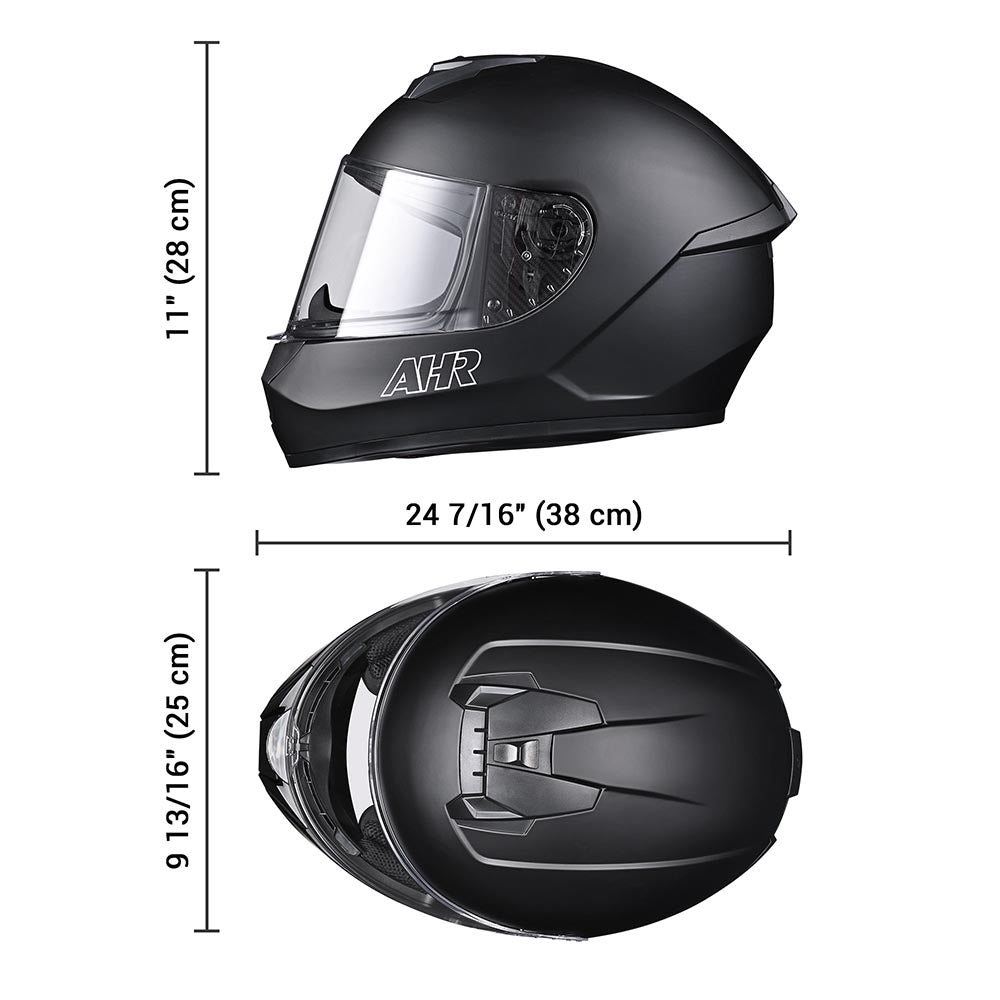TheLAShop Motorcycle Helmet RUN-F3 Full Face Helmet DOT Matt TheLAShop Motorcycle Helmet RUN-F3 Full Face Helmet DOT Matt