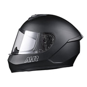 TheLAShop Motorcycle Helmet RUN-F3 Full Face Helmet DOT Matt Black, S(55-56cm) Image