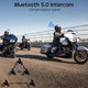 TheLAShop Bluetooth Motorcycle Helmet Black DOT Full Face Image