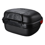 TheLAShop Motorcycle Trunk Top Case Scooter Luggage Storage Box 30L Image