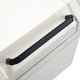 TheLAShop Rectangular Motorcycle Trunk with Backrest Scooter Top Case White Image