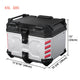 TheLAShop Rectangular Motorcycle Trunk with Backrest Scooter Top Case Image