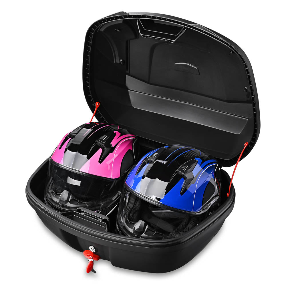 TheLAShop Motorcycle Trunk Top Case Scooter Luggage Storage