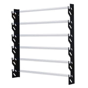 TheLAShop Roll Storage Holder for Vinyl Wrap, Gift Paper Rolls Wall-Mount, 6-Roll Image